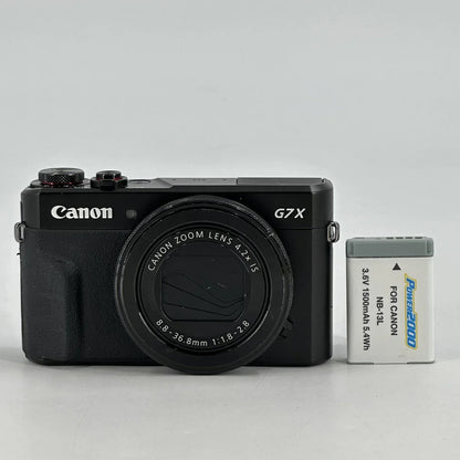 Canon PowerShot G7 X Mark II 20.1MP Point & Shoot Camera - Good Condition