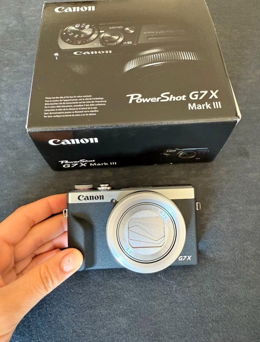 Canon G7X Mark III – Near New | 4K Compact Camera