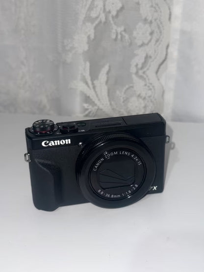 Canon powershot G7X MARK III Black Compact Digital Camera with the Original box