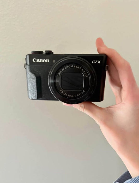 Canon PowerShot G7X Mark II Compact Digital Camera w/ Battery & Charger