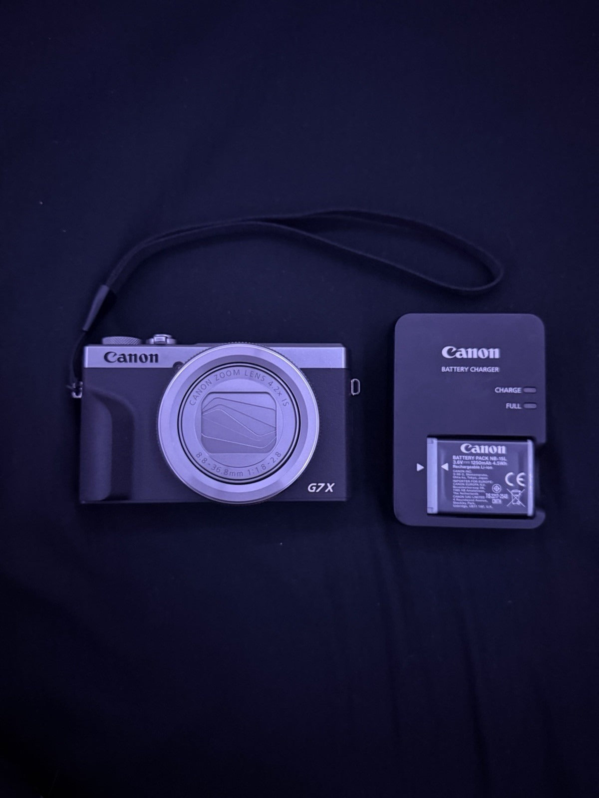 Canon PowerShot G7 X Mark III Digital Camera – Black – Excellent Condition