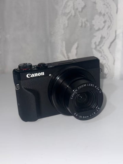 Canon powershot G7X MARK III Black Compact Digital Camera with the Original box