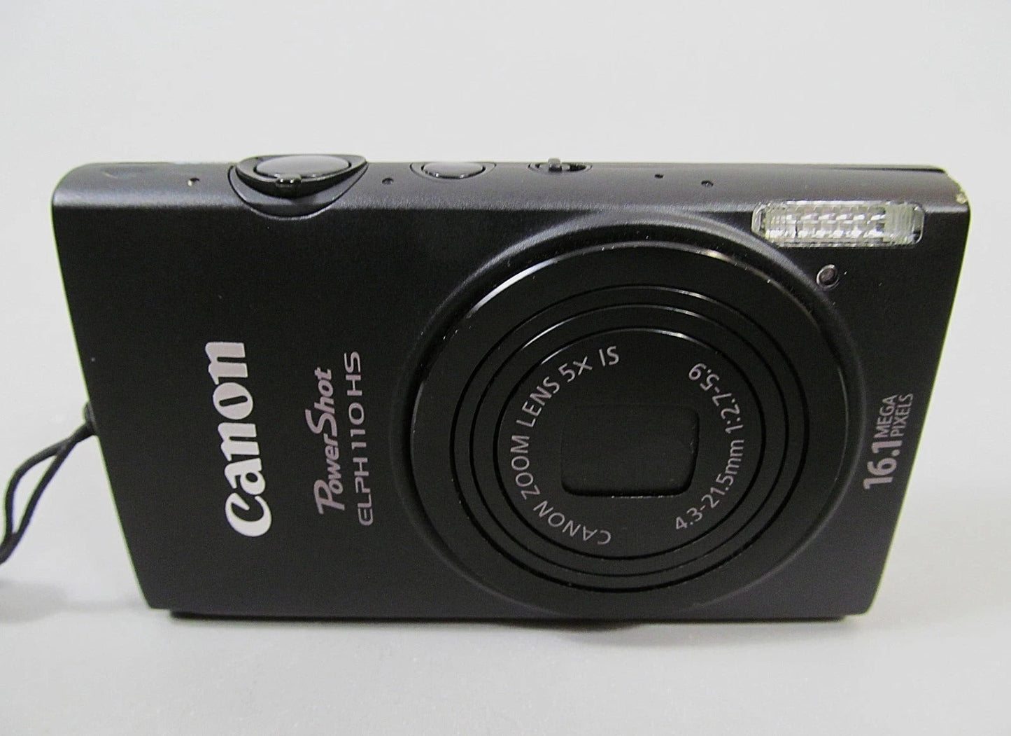 Canon PowerShot ELPH 110 HS Digital Camera Black 16.1 MP - Tested