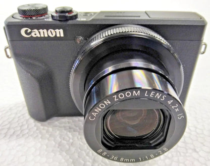 Canon PowerShot G7 X Mark III – 20.1MP Compact Camera | Black | Excellent Condition