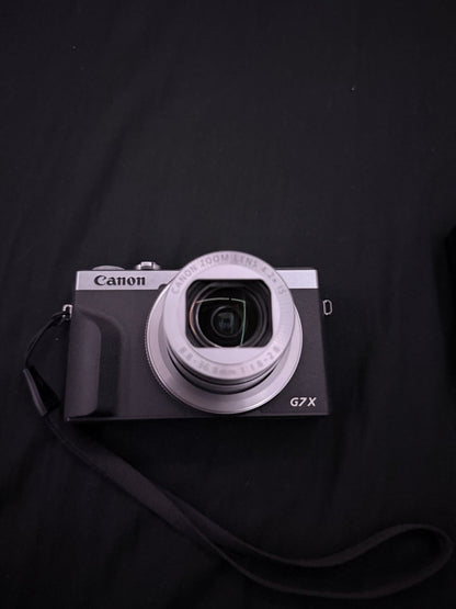 Canon PowerShot G7 X Mark III Digital Camera – Black – Excellent Condition
