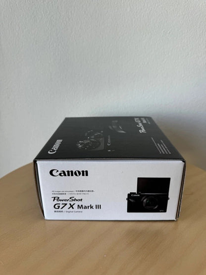 NEW Canon PowerShot G7X Mark III Digital Camera 4K Vlogging silver