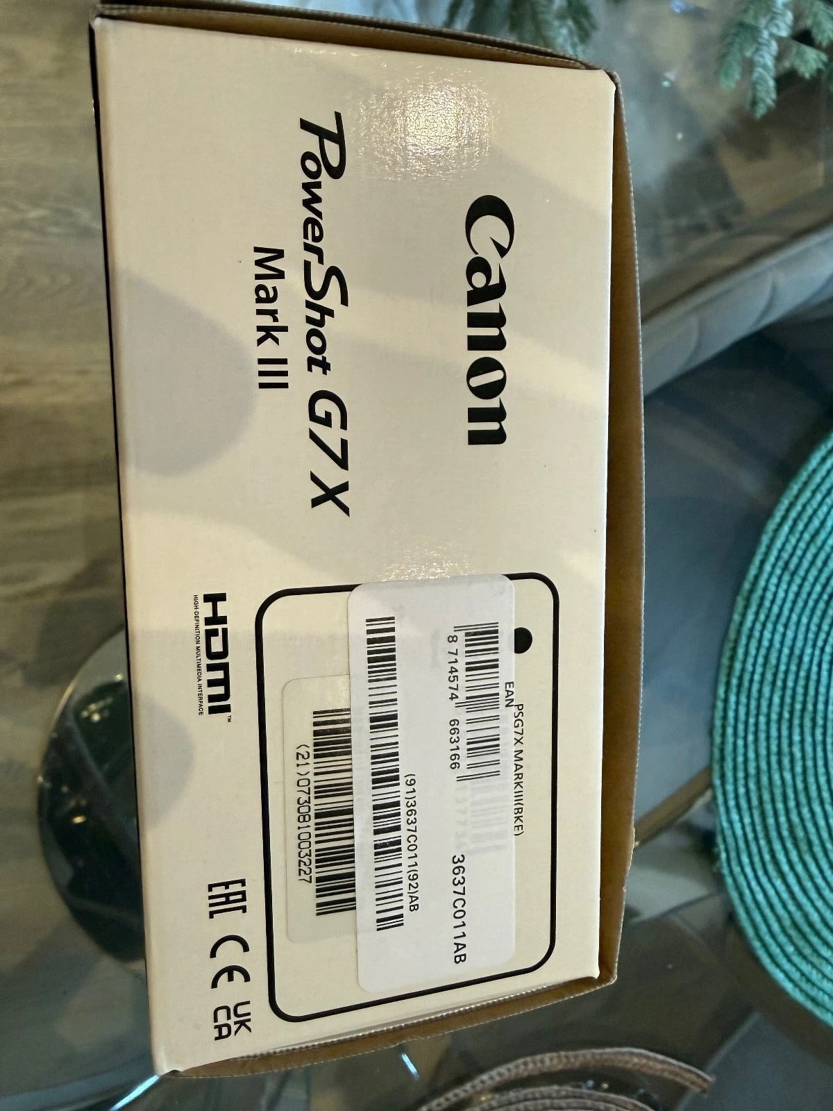 Canon PowerShot G7 X Mark III 20.1MP Digital Camera – Black