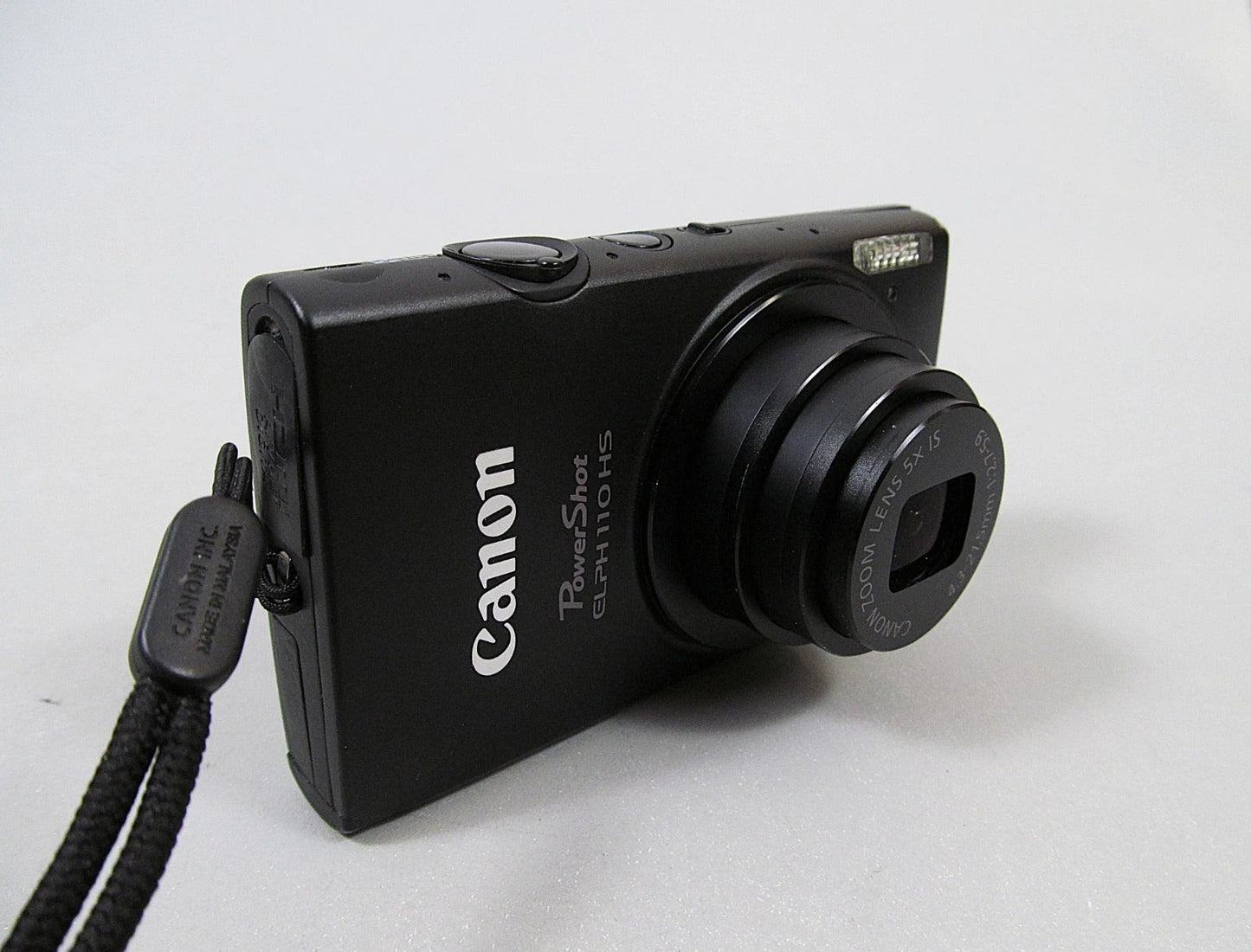 Canon PowerShot ELPH 110 HS Digital Camera Black 16.1 MP - Tested