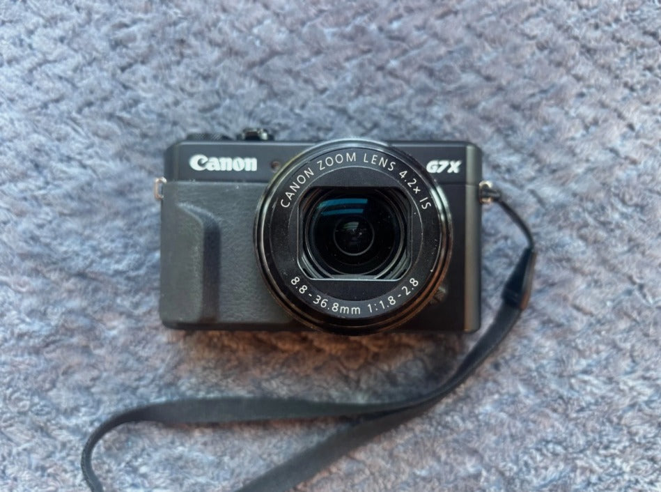 PowerShot G7X Mark II 20.1MP Camera + Extra
