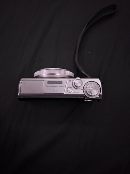 Canon PowerShot G7 X Mark III Digital Camera – Black – Excellent Condition