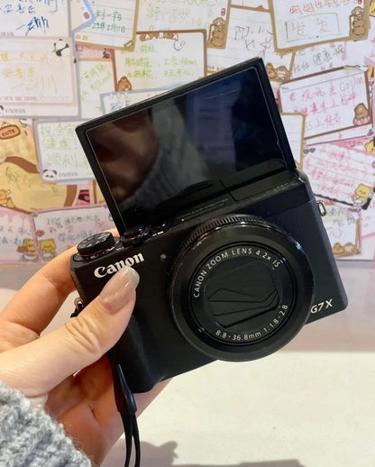 Canon PowerShot G7X Mark III Digital Camera – 20.1MP, 4K UHD, f/2.8 Lens, Black (3637C001)