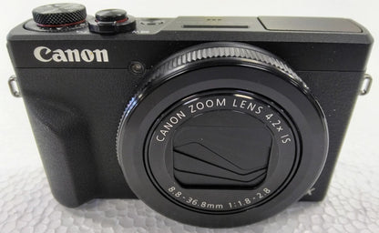 Canon PowerShot G7 X Mark III – 20.1MP Compact Camera | Black | Excellent Condition