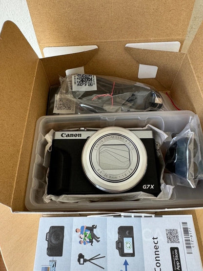 NEW Canon PowerShot G7X Mark III Digital Camera 4K Vlogging silver