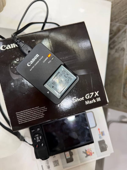 Canon PowerShot G7X Mark III black