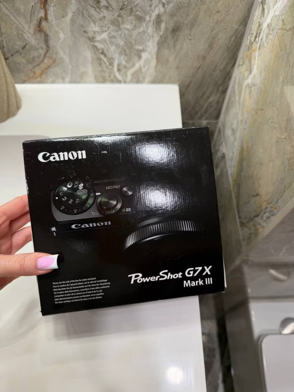 Canon PowerShot G7X Mark III black