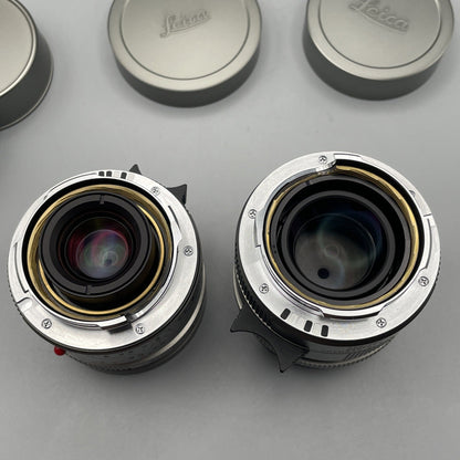 Leica M-P Titanium Set (Typ 240) 28mm F2 ASPH 50mm F2 APO - 10976 Mint Condition - RARE