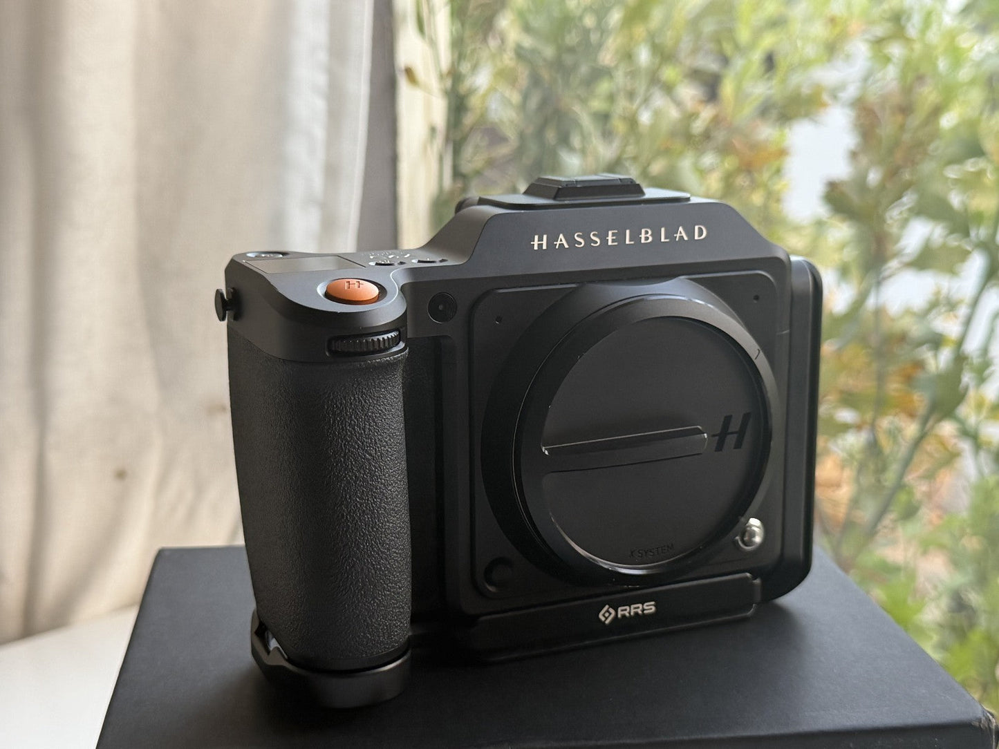 Hasselblad X2D 100 c Camera Body with accessories and RRS Arca Type L bracket