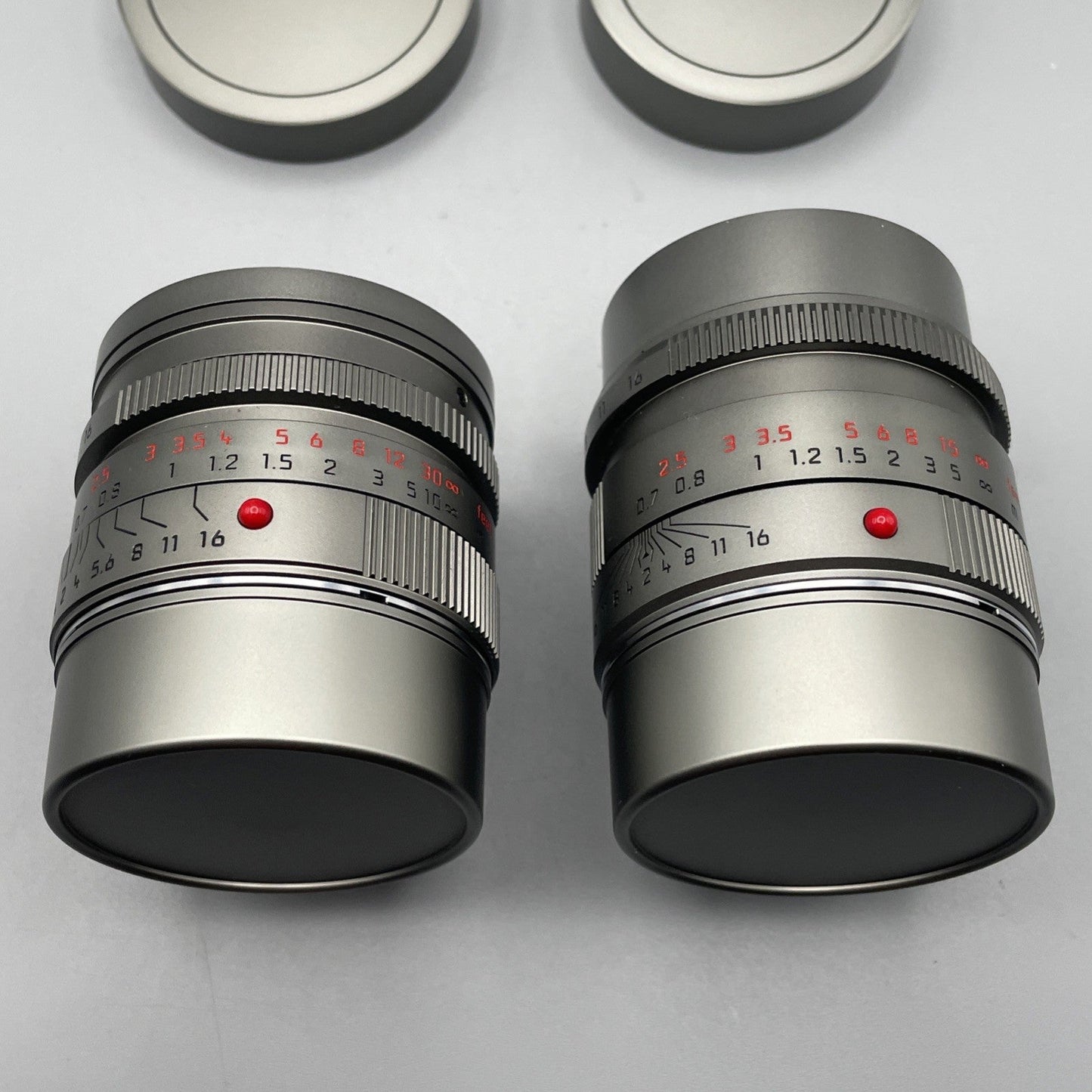 Leica M-P Titanium Set (Typ 240) 28mm F2 ASPH 50mm F2 APO - 10976 Mint Condition - RARE