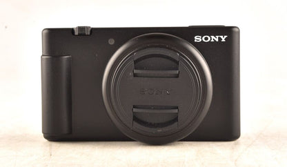 Sony ZV-1F 20.1MP 4K f/2 Vlogging Digital Camera - Black